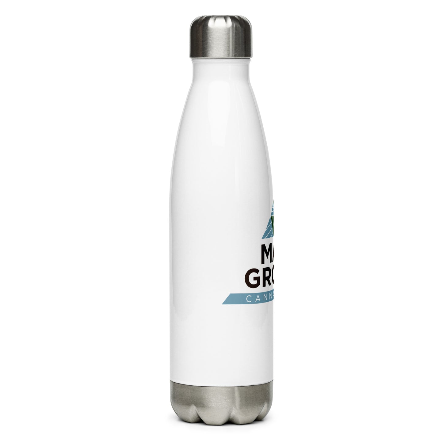 Maui Grown Cannacenter Stainless Steel Water Bottle