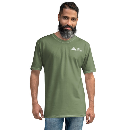Maui Grown Cannacenter Men's Sublimated T-Shirt - Camouflage Green