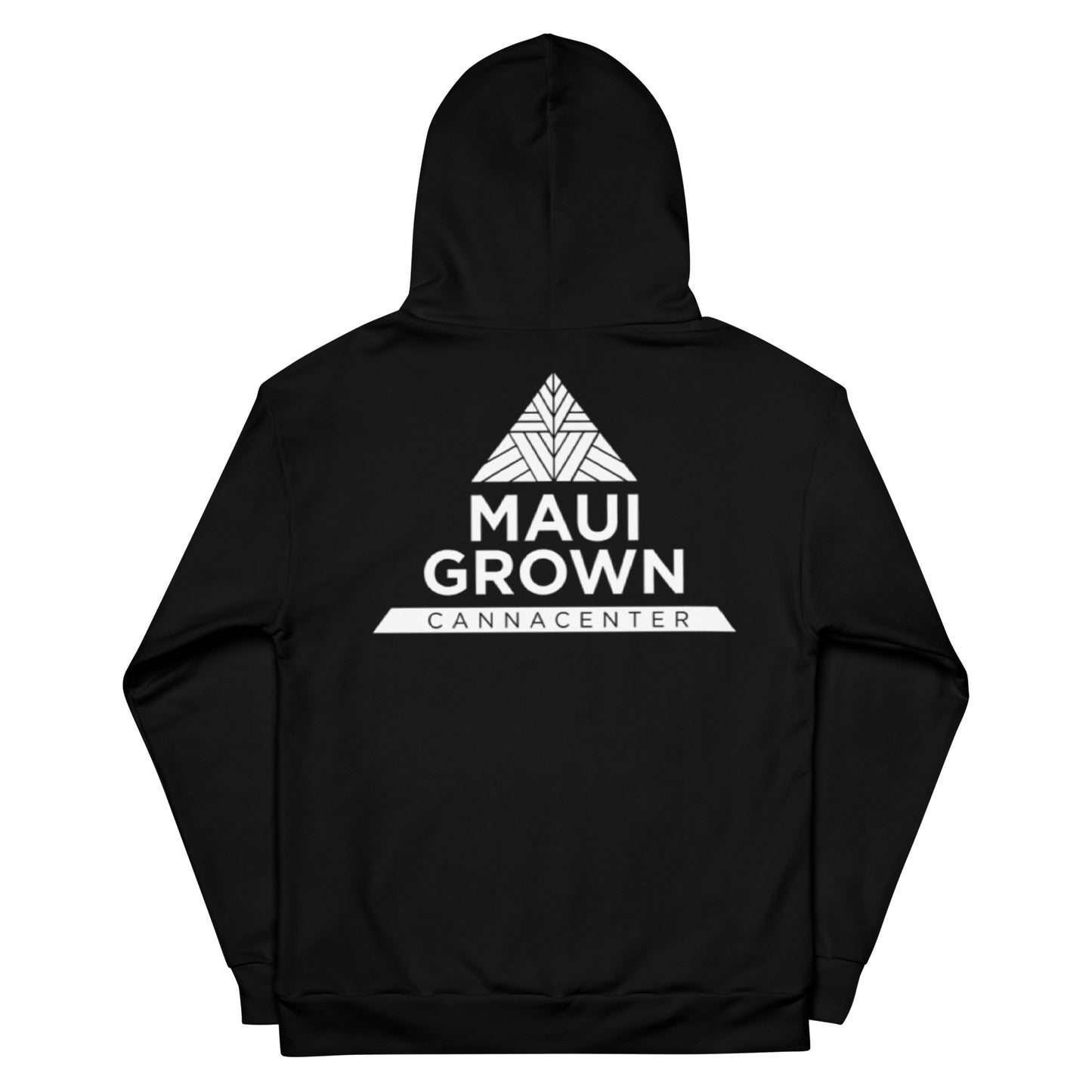 Maui Grown Cannacenter Unisex Hoodie - Black