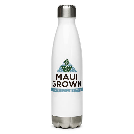 Maui Grown Cannacenter Stainless Steel Water Bottle